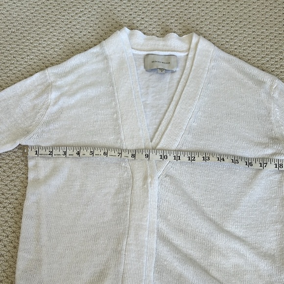 EUC Brochu Walker Linen Cardigan size Small - Picture 9 of 11